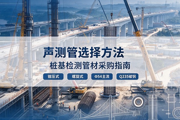 江北区声测管选型标准