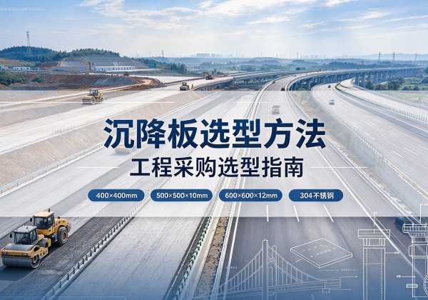 江北区沉降板选择方法